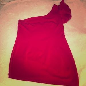 Junior’s Beautiful Red Holiday Dress!!